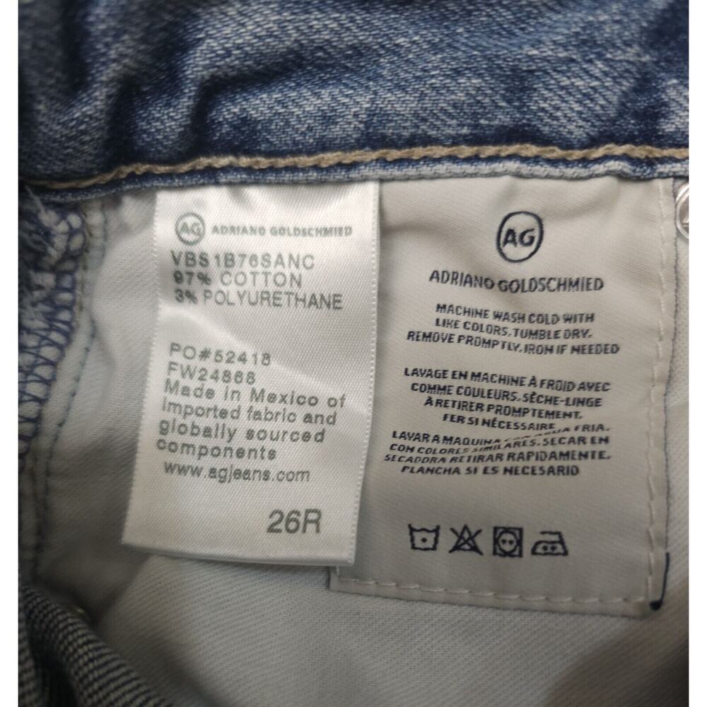 AG Adriano Goldschmied Alexxis Boot Cut Contour 360 Jean 10 Years Ellwood 26 - Picture 7 of 7